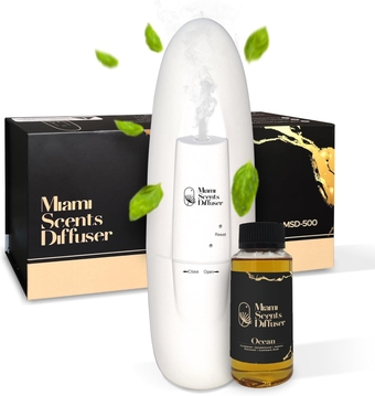 Plug In Diffuser For Essential Oils & Ocean My Way Scent, 500 SqFt, Essential Oil Plug In Wall Diffuser, Plug In Oil Diffuser, Home Luxury Scents Diffuser, Wall Diffuser Plug In,Plug In Wall Diffuser.