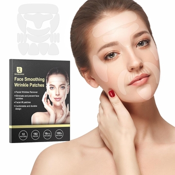 Forehead Wrinkle Patches,192 Pcs Face Wrinkle Patches,Silicone Wrinkle Patches To Reduce Fine Wrinkles,Anti Wrinkle Facial Patches Overnight To Smooth Eye, Mouth, Forehead Wrinkles