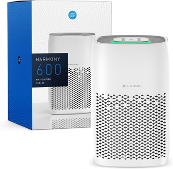 Smart Air Purifiers for Desktop - HSE600 - True HEPA Air Purifier, Cleaner & Filter for Allergies, Smoke, Pets - 600 SqFt Coverage