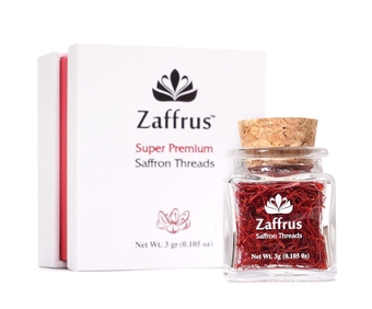 - Super-Premium All Red Saffron Threads For Cooking Saffron Rice, Risotto, Paella, Persian Tahdig, Tea, Golden Milk (3 grams / .105 oz)