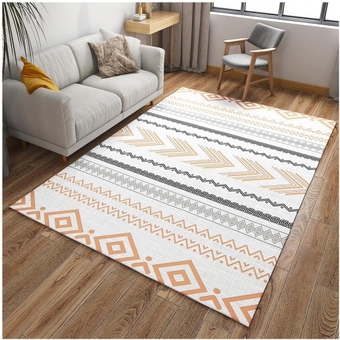 Electric Heating Carpet Flannel Heated Area Rug Portable European Floor Heating Pad with Timer and Thermostat Heated Carpet