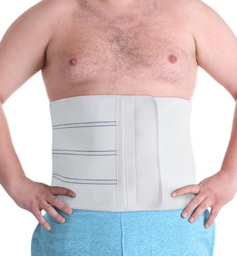 Plus Size Abdominal Binder Post Surgery Tummy Tuck | Postpartum Belly Band Wrap | C Section Belly Binder | Hysterectomy Stomach Compression Hernia Belt For Women & Men | Fajas Postparto Para Mujer |XL