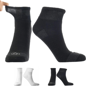 Mens Diabetic & Neuropathy Socks Large 10-13, X-Large 12-15, 2 Pairs