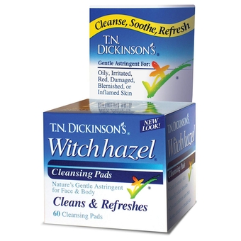 .. Dickinson: Witch Hazel Cleansing ct, 60 ct (5 pack)