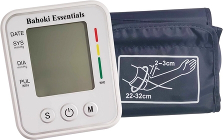Blood Pressure Monitor - Fast One Touch Blood Pressure Machine - Irregular Heartbeat and BP Monitor - Pulse Rate Monitor with Accurate Display