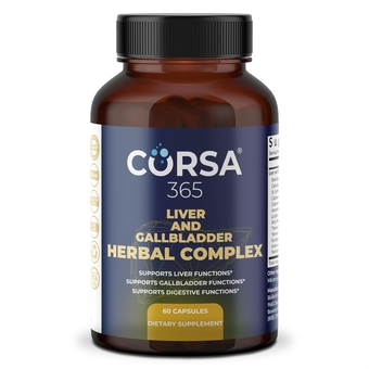 Liver Health and Gallbladder Support Formula - Liver Cleanse Detox & Repair Herbal Complex with Rosehips St. John's Wort Chamomile - Gallbladder Liver Supplements for Women Men - 60 Capsules