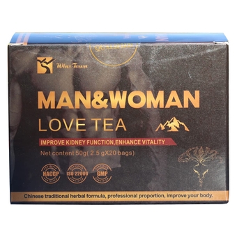 Man and Woman Love Tea, Maca Cordyceps Tea, Improve Kidney Function, Enhance Vitality, 20 Tea bags