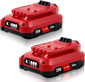 CMCB205 20V 3.0Ah Lithium Replacement for Craftsman 20V Battery CMCB202 CMCB202-2 CMCB204 CMCB204-2 CMCB201 CMCB206 CMCS500B CMCD700C Craftsman V20 Battery (2PACK)