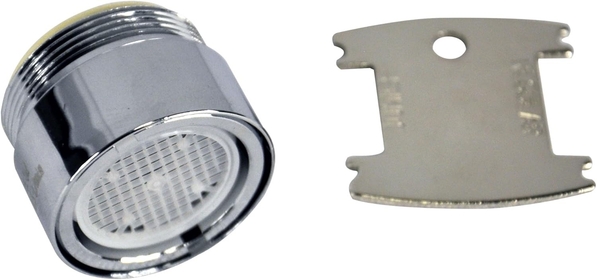 10866 1.2 GPM Dual Thread Vandal Proof Aerator, Chrome