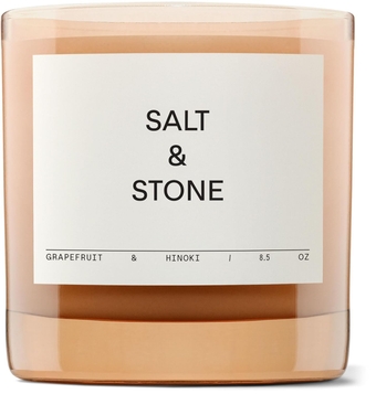 SALT & STONE Hand-Poured Scented Candles | Aromatic & Fragrant | Made with Natural Coconut & Soy Blend Wax | 100% Cotton Wick | Long-Lasting 50 Hour Burn Time (8.5 oz)