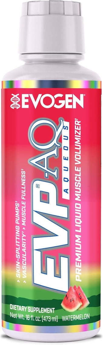 EVP AQ Watermelon | Premium Liquid Glycerol, Betaine anhydrous, S7, Sodium Ascorbate, Nitric Oxide, Hydration, Electrolytes