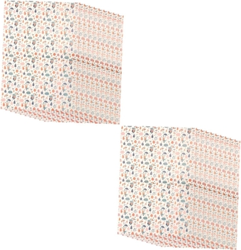20 Sheets Gift Wrapping Paper Book Wrapping Paper Print Tissue Paper Decorative Wrapping Paper Birthday Wrapping Paper Bouquet Paper Flower Paper Fruit Basket Animal