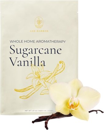 Sugarcane Vanilla Aromatherapy 4 Pack - Filter Fresh Whole Home Air Freshener for Filter - HVAC Vent Air Freshener for Home AC - Whole House Air Fresheners for Home, Office, & More by
