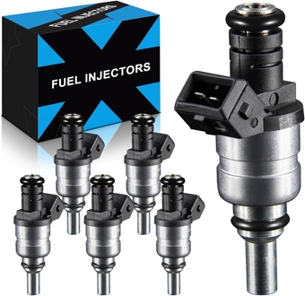 Upgraded 1427240 Fuel Injectors Fits For:-BMW 525i 528i 320i 323i 325xi 328i 328Ci Z3 Z4 X3 2.2L 2.5L 2.8L 98 99 00 01 02 03 04 05, 1427240 105-106 (set of 6)