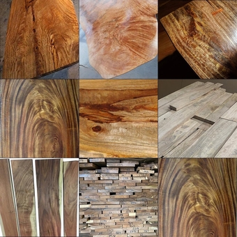 25 pounds of kiln Dried, Fancy Exotic Tropical Woods: Mahogany, Mango, Spanish Oak, granadillo, etc.