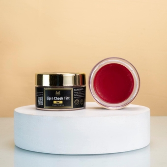 Lip and cheek tint 3 in 1 lip, cheek and eyes tint Multipurpose All Skin Tones Not Animal Tested, Gluten-Free, Paraben-Free SLS Free Sulphate free Natural Oils Shea butter 0.44 oz (Red)
