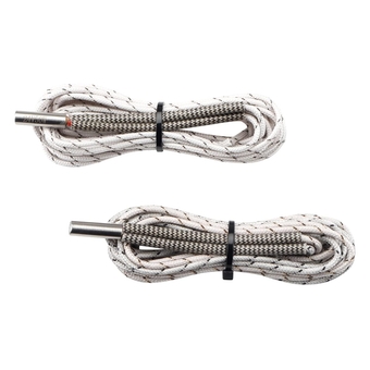 BCZAMD 2Pcs 24V 50W Upgraded Ceramic Heater Cartridge Wire 2M/ 78.7 in 3D Printer Extruder Hotend Part Heating Tube 620mm Heat Control for Reprap A8 Make SelectV2 CR10 Ender Pro Heater Block