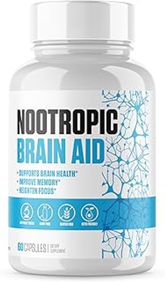 Nootropic Brain Aid | #1 Rated Focus & Memory Supplement | Improve Concentration, Memory, Increase Focus & Mental Clarity ...