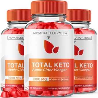 (3 Pack) Total Keto Gummies for Weight Loss, Total Keto ACV Gummies Apple Cider Vinegar Advanced Formula 525 MG Keto Health - Keto Total ACV Gummies with Beet Root Folate (180 Gummies)