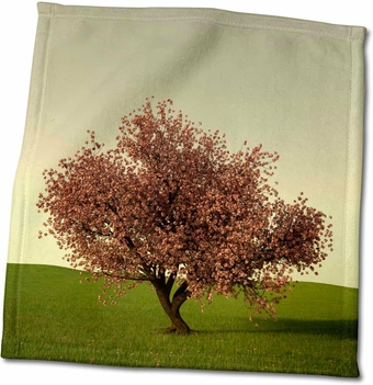 Boehm Graphics Nature - A Japanese Cherry Tree at Sunset - Towels (twl-282302-3)