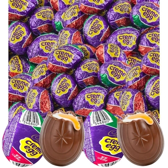Cadbury Easter Creme Eggs - Indvidually Wrapped, 1.2-Ounce Eggs - Perfect for Easter Baskets and Egg Hunts - 24 Count
