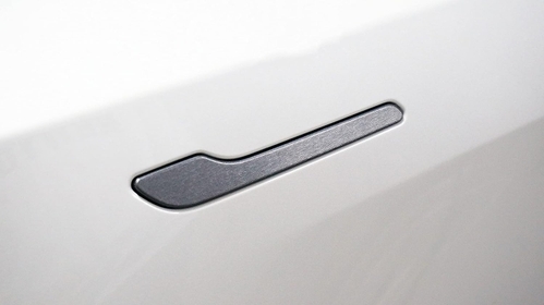 Tesla Model 3 / Model Y Door Handle Vinyl Wrap… (Brushed Steel)