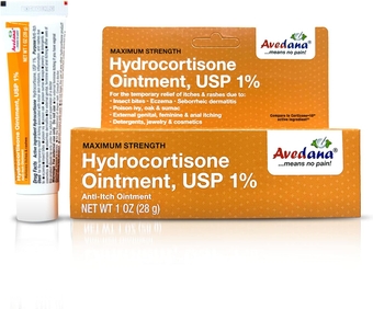 Hydrocortisone Ointment | 1oz Hydrocortisone Ointment with 1 Percent USP – Maximum Strength Cortisone Ointment | Fast Relief Anti Itch Ointment | Soothing and Calming Waterproof Formula