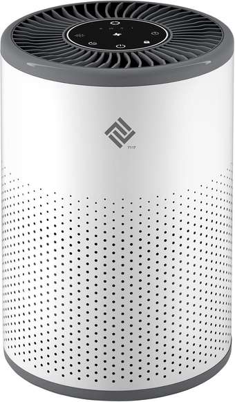 Air Purifiers for Home Bedroom Pets Smokers,H13 True HEPA Filter Air Purifier with Air Quality Sensors Air Cleaner,Timer,Sleep Mode,Remove Smoke, Dust, Pollen,Pet Dander,Odors,Ozone Free,7117