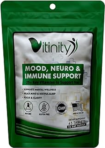 Mood Support Supplement,Relax Relief,St.John's Wort,Rhodiola Rosea,Passion Flower,Chamomile,5-HTP-Herbs Support Sleep,Posi...