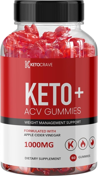 Ketocrave Keto + ACV | 1000mg | Keto Crave Gummies | Keto Crave ACV Gummies | Pomegranate Juice, Beet Root, B6, B12 | Vegan Non GMO | Apple Cider Vinegar