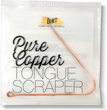 Tongue Scraper - Tongue Cleaner for Oral Care & Fresh Breath - Pure Copper (Regular)