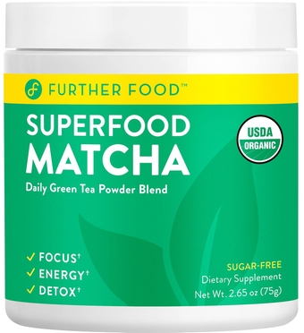 Premium Matcha Green Tea Powder USDA Organic Japanese Matcha Powder, Natural Energy + Focus + Boost Immune System, Antioxidant Plant-Based Detox Superfood (30 Servings)