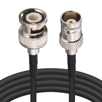 BNC Extension Cable 10ft BNC Male to BNC Female Coaxial Cable 50 Ohm SDI Cable CCTV Extension Coaxial Line Cable RG174 for Video Signals,CCTV,DVR,Camera