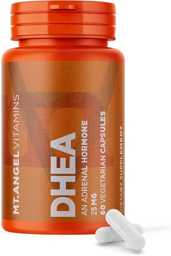 - Pure DHEA 25mg - DHEA Supplement for Men + Women - Supplement to Help Support Healthy Aging, Muscle Integrity, Energy + Hormonal Synthesis - Non-GMO (60 Capsules)