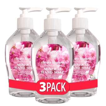 Cherry Blossom Hand Soap – Liquid Hand Soap for All Skin Types – Pack of 3 (12 Fl. Oz. Each)