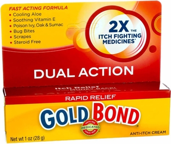 Rapid Relief Anti-Itch Cream 1 oz ( Pack of 2)