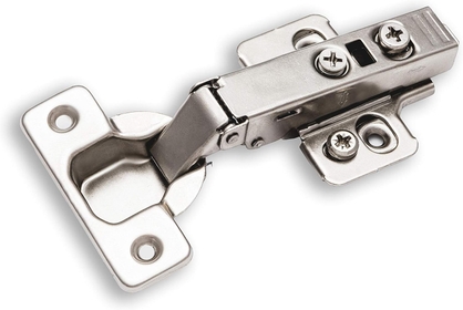 50 Pieces Full Overlay Frameless Soft Closing European Hinges, 110 Degree 3D Adjustable Clip On Concealed Kitchen Cabinet Door Hinges with Screws (50 Pieces)