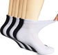 Ankle/6 Pairs Blk/Wht