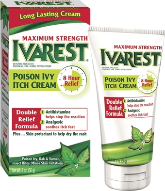 Anti-Itch Cream, Poison Ivy Treatment, Poison Ivy Relief Product, Poison Oak Relief, Poison Sumac Relief, Maximum Strength, Medicated, 2 Ounce