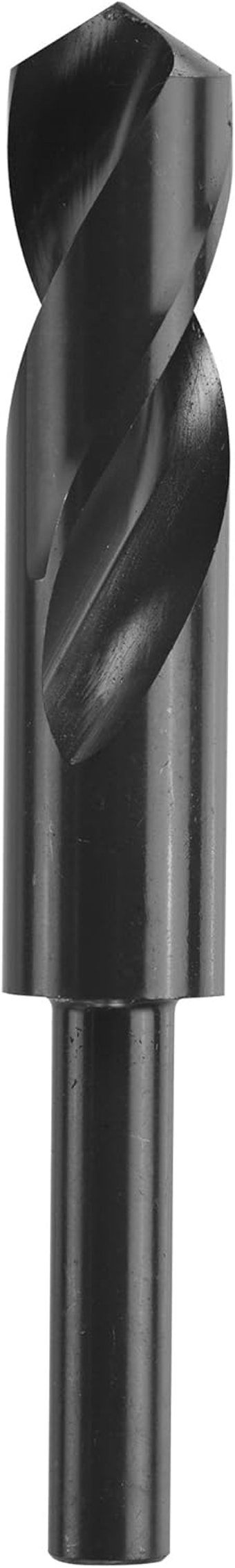 BL2187 1-Piece 15/16 In. x 6 In. Fractional Reduced Shank Black Oxide Drill Bit for Applications in Light-Gauge Metal, Wood, Plastic
