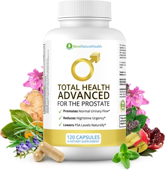 Advanced Total  for The Prostate - Shrinks Prostate Gland - Reduce Frequent Urination (1 Month Supply)