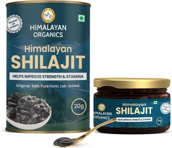 100% Pure Shilajit/Shilajeet Resin Form to Boost Performance Power Stamina Endurance Strength and Overall Wellbeing I Original & Premium Quality - 20g