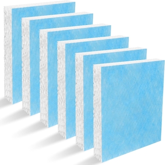 6 Pack HFT600 Humidifier Filters T Compatible with Honeywell Humidifier HEV615 and HEV620, Compare to part HFT600T HFT600PDQ, Upgraded HFT600PF1 Replacement Wicking Filter T