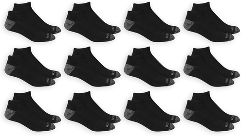 Men's Dual Defense Low Cut Socks (12 Pack)