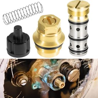 12318 Stop Check Valve Kit for Tub & Shower Faucets and 1423 Balancing Spool for Pressure Balance Tub & Shower Faucets Fits for MOEN
