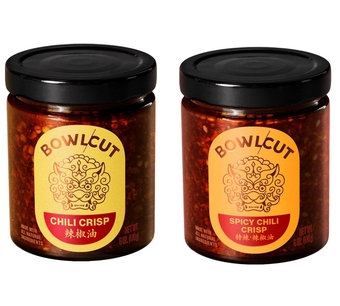All Natural, Vegan, Low Sodium + Sugar, Made in USA, Chili Oil Crisp Flake with Chili Flakes & Hot Sauce Alternative for Eggs, Pasta, Dumplings, Noodles + More, Original/Spicy 6oz Each, 2 pack