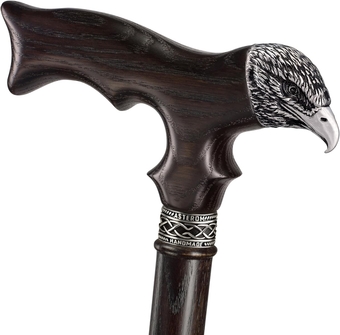 Handmade Eagle Head Cane for Men and Women Fashionable - Cool Wood Cane - Stylish Walking Stick