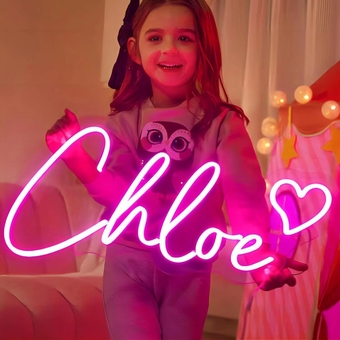 Custom Neon Signs,Personalized Neon Sign Customizable Led Lights Sign Bedroom,Valentine's Festival Wedding Birthday Gift Customized Wall Decor