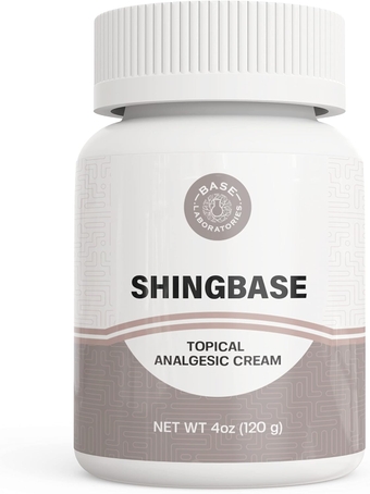 Shingbase Cream | Treatment & Pain Relief Cream | Lidocaine Pain Relief Relieving Balm Ointment - Ease and Treat Nerve Pain and More | 4oz