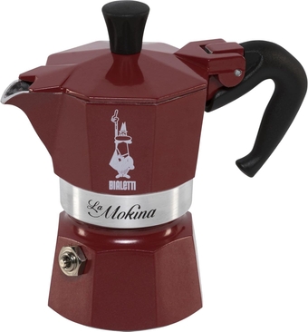 Moka Express Mokina (1/2 Cup, Red)